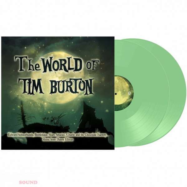 The World Of Tim Burton Danny Elfman 2 LP Translucent Green