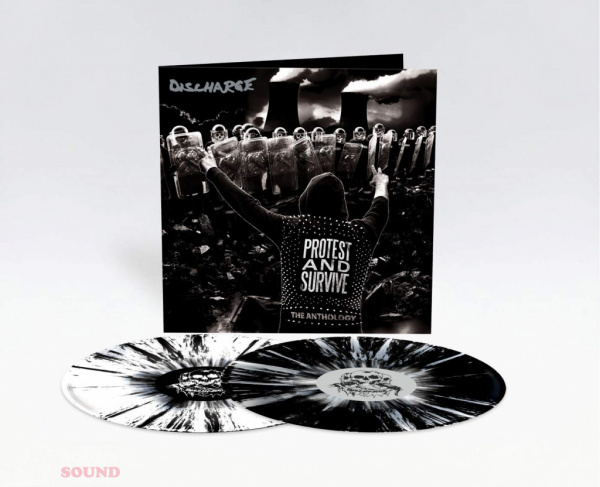 Discharge Protest And Survive : The Anthology 2 LP Splatter Limited