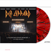 Def Leppard Diamond Star Heroes Live From Sheffield 2 LP Black Red & White Splatter Limited