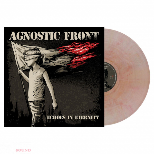 Agnostic Front Echoes In Eternity LP Clear Red Blue Yellow Marbled