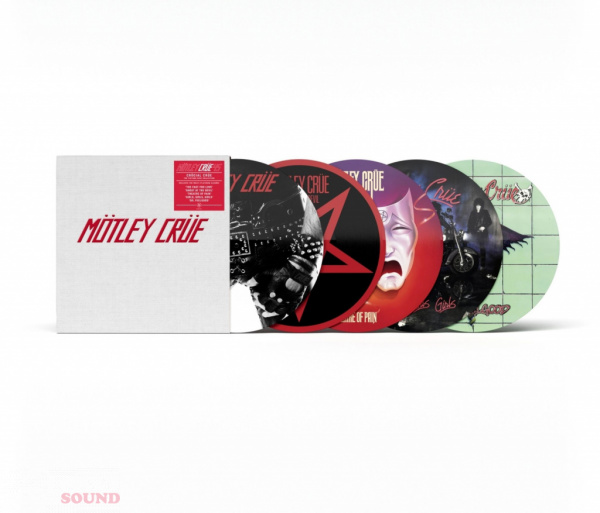 Mötley Crüe Crucial Crue 1981-1989 5 CD Boxset Limited
