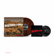 System Of A Down Toxicity 2 LP Burgundy Marble + Poster