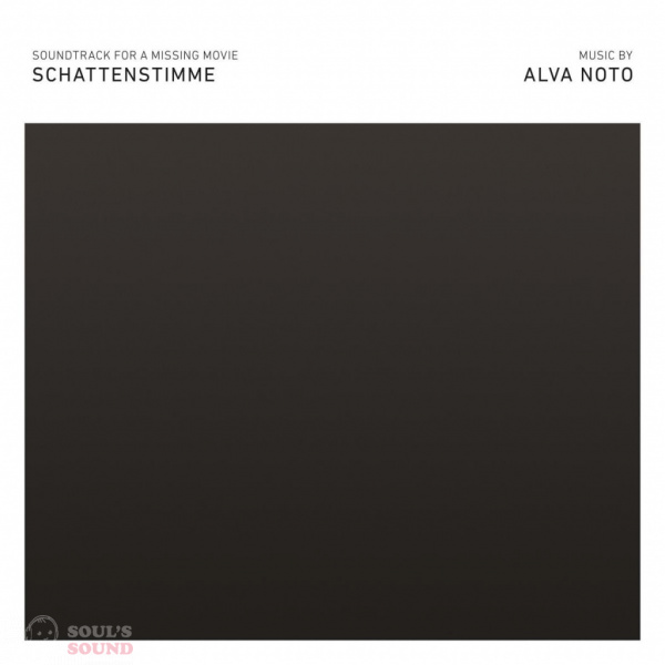 Alva Noto Schattenstimme (Two Soundtracks for a Missing Movie - Part 2) LP Deluxe Box-style Sleeve Foil-Stamped & Debossed