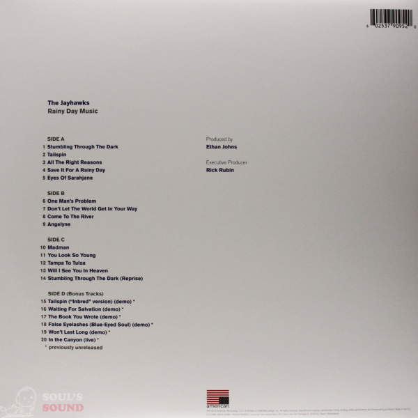 The Jayhawks Rainy Day Music 2 LP