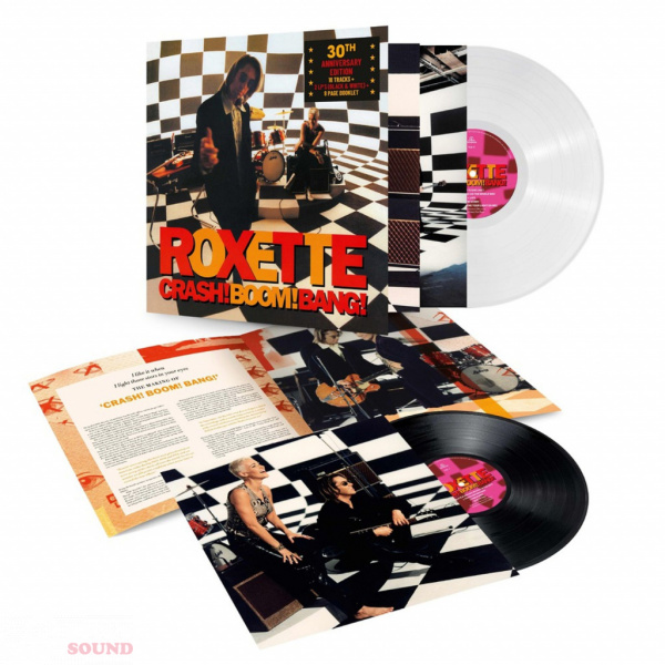 Roxette Crash! Boom! Bang 2 LP Black + White Booklet Limited