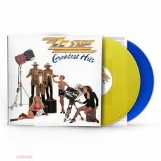ZZ Top Greatest Hits 2 LP Translucent Yellow & Blue Limited Rocktober 2026