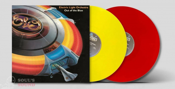 Electric Light Orchestra Out Of The Blue 2 LP Red & Yellow Limited