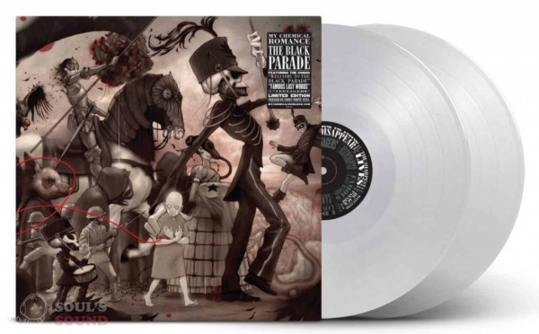 My Chemical Romance The Black Parade 2 LP Snowy White