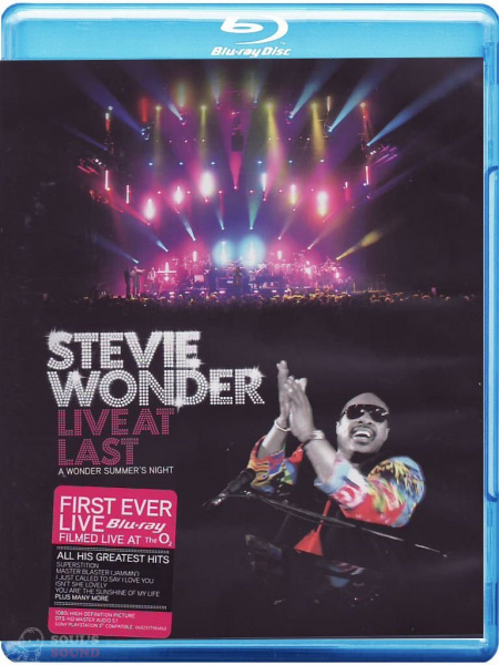 Stevie Wonder Live At Last Blu-Ray