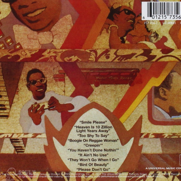 Stevie Wonder Fulfillingness' First Finale CD