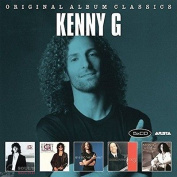 KENNY G - ORIGINAL ALBUM CLASSICS (DUOTONES / SILHOUETTE / THE MOMENT / CLASSICS IN THE KEY OF G / I'M IN THE MOOD FOR LOVE ... THE MOST ROMANTIC MELODIES OF ALL TIME) 5CD