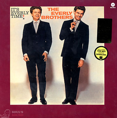 THE EVERLY BROTHERS - IT'S EVERLY TIME! + 4 BONUS TRACKS LP
