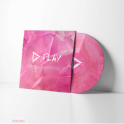 Ed Sheeran Play LP White & Pink Marbled