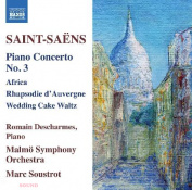 SAINT-SAENS : PIANO CONCERTO NO. 3 • WEDDING CAKE • AFRICA • RHAPSODIE D'AUVERGNE CD