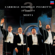 Luciano Pavarotti, Plácido Domingo, José Carreras, Zubin Mehta The Three Tenors 25th Anniversary LP