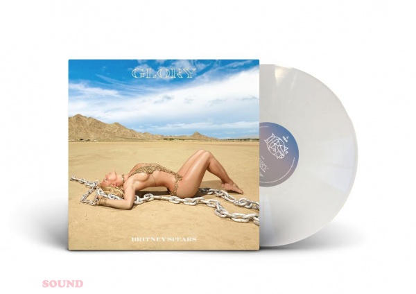 Britney Spears Glory Deluxe Version 2 LP white