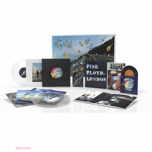 Pink Floyd Wish You Were Here 50th Anniversary 2 CD 4 LP Blu-RayBook Clear Deluxe Boxset