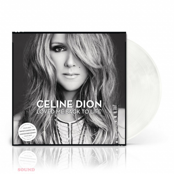 Celine Dion Loved Me Back To Life LP Pearl White Limited