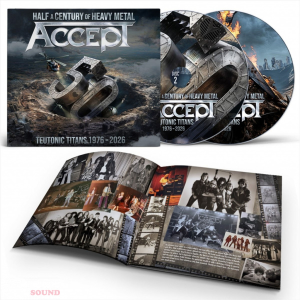 Accept Teutonic Titans 1976-2026 2 CD