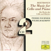 Beethoven Pierre Fournier Wilhelm Kempff ‎– The Music For Cello And Piano 2 CD