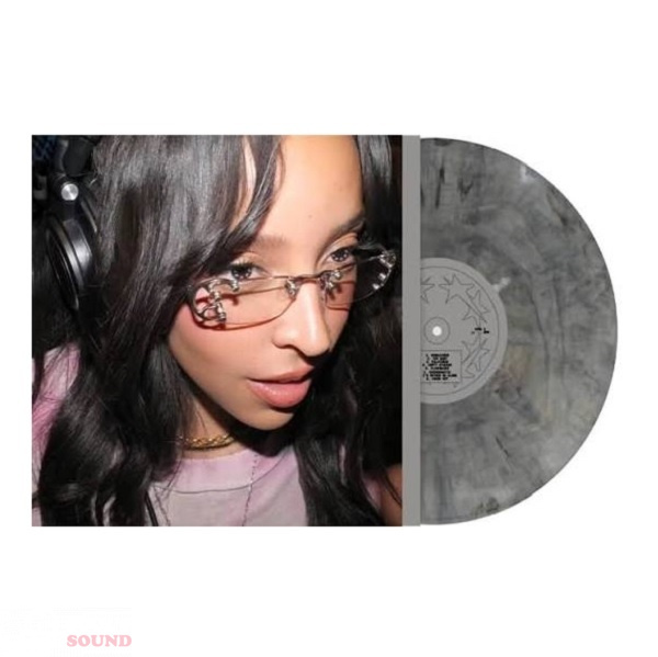 Tinashe Popstar LP Black & Silver Marbled