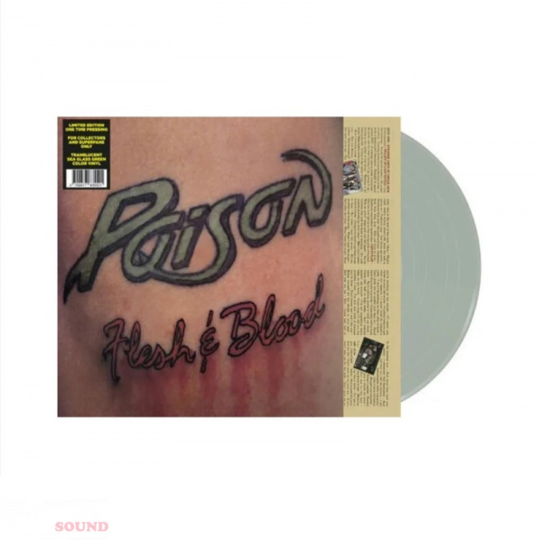 Poison Flesh & Blood LP Coke Bottle Green