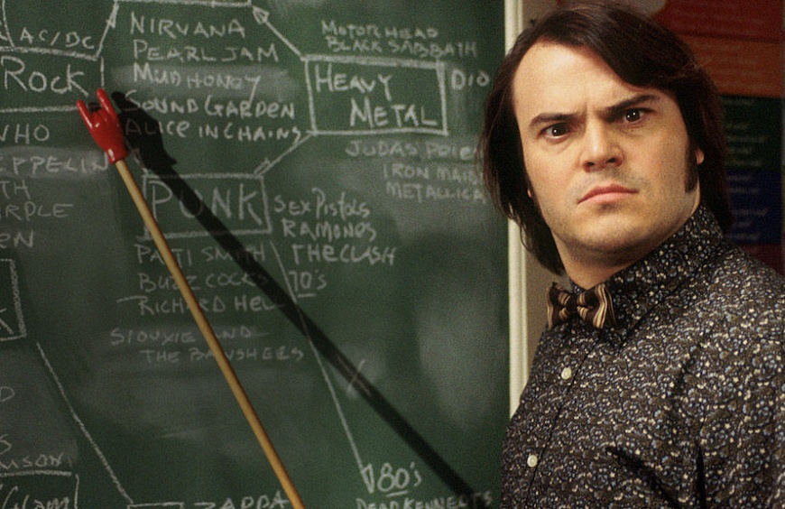 Original Soundtrack - School of Rock: выходит саундтрек к одноименному фильму с участием Джека Блэка