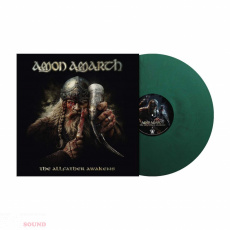 Amon Amarth The Allfather Awakens LP Green Marble
