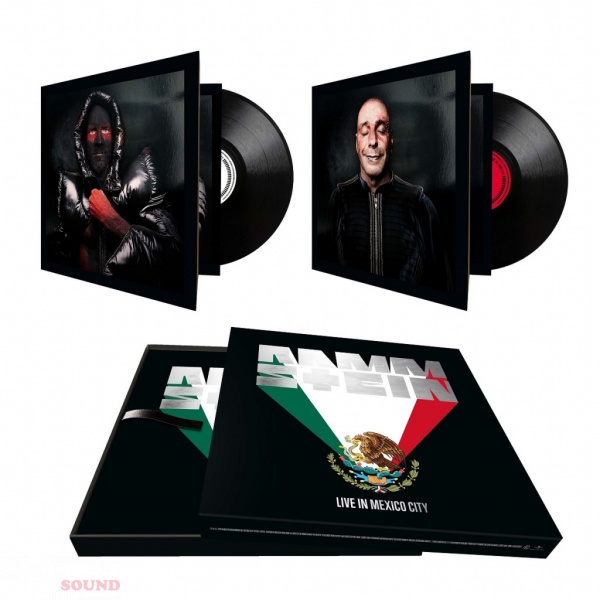 Rammstein Live in Mexico City 4 LP Photobook Hardcover Box