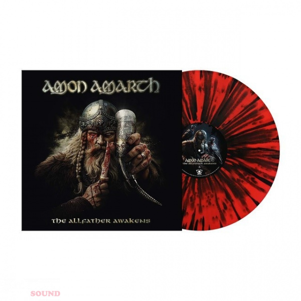 Amon Amarth The Allfather Awakens LP Red Splatter
