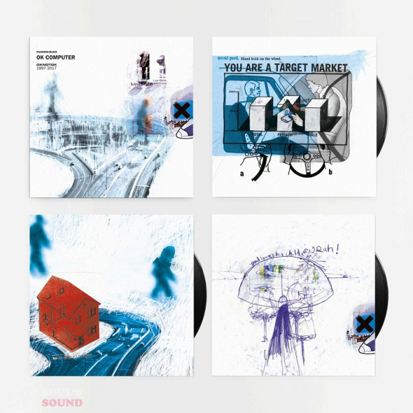 RADIOHEAD OK COMPUTER OKNOTOK 1997 2017 3 LP