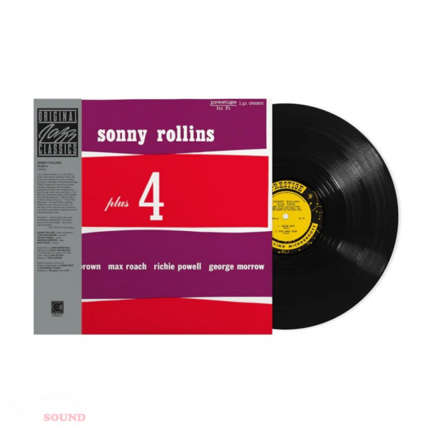 Sonny Rollins Plus 4 LP Original Jazz Classics Series