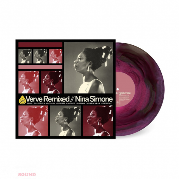Nina Simone Verve Remixed // Nina Simone LP Purple Color Blend