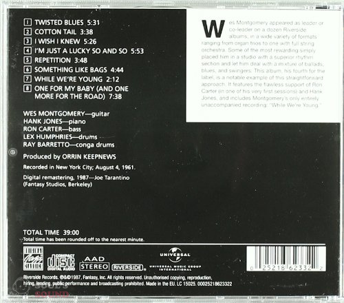 Wes Montgomery So Much Guitar! CD