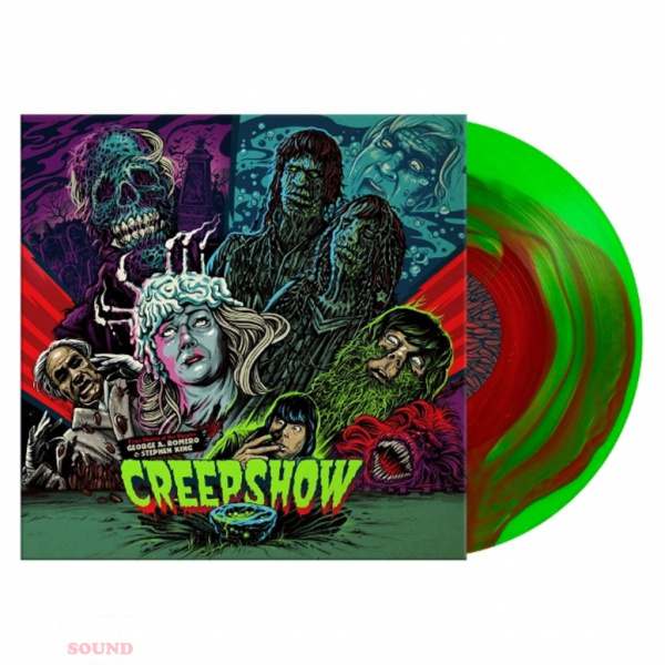 John Harrison Creepshow LP Deep Red with Blue Smoke