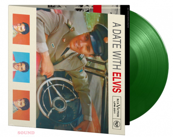 Elvis Presley A Date With Elvis LP Light Green Limited Numbered