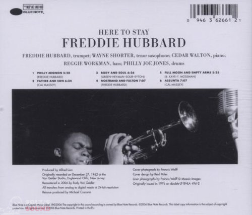 Freddie Hubbard Here To Stay CD