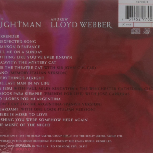 Sarah Brightman Surrender CD