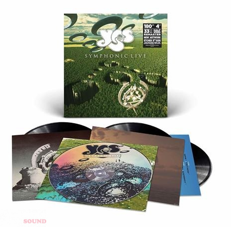 Yes Symphonic Live 4 LP Half Speed Limited