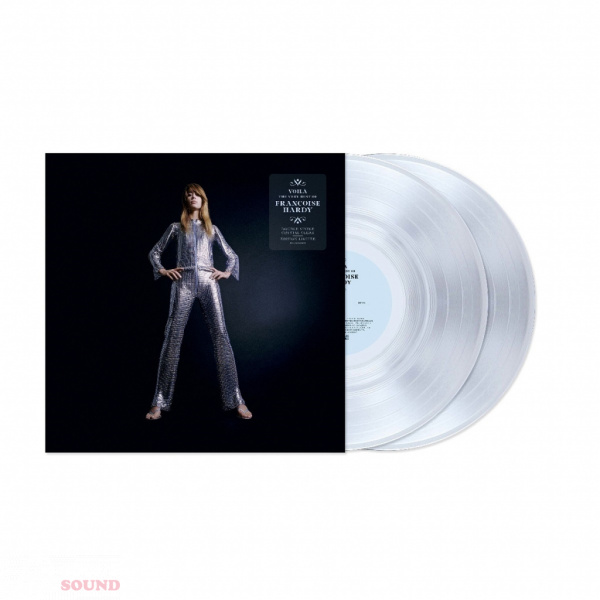 Francoise Hardy Voilà ! The Very Best of 2 LP Crystal Clear Limited