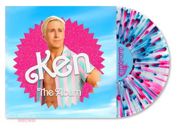 Original soundtrack Barbie The Album Ken Cover LP Indie Exclusive-ken Cover / Pink & Blue Splatter
