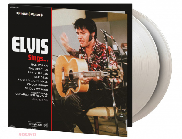 Elvis Presley Elvis Sings 2 LP White Limited Numbered