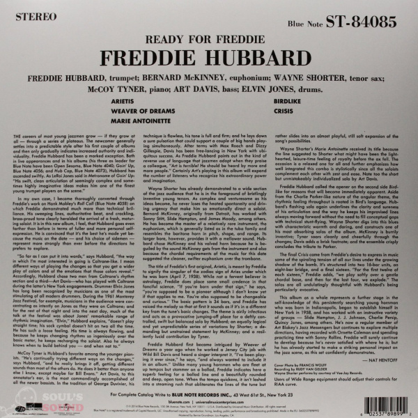 Freddie Hubbard Ready For Freddie LP
